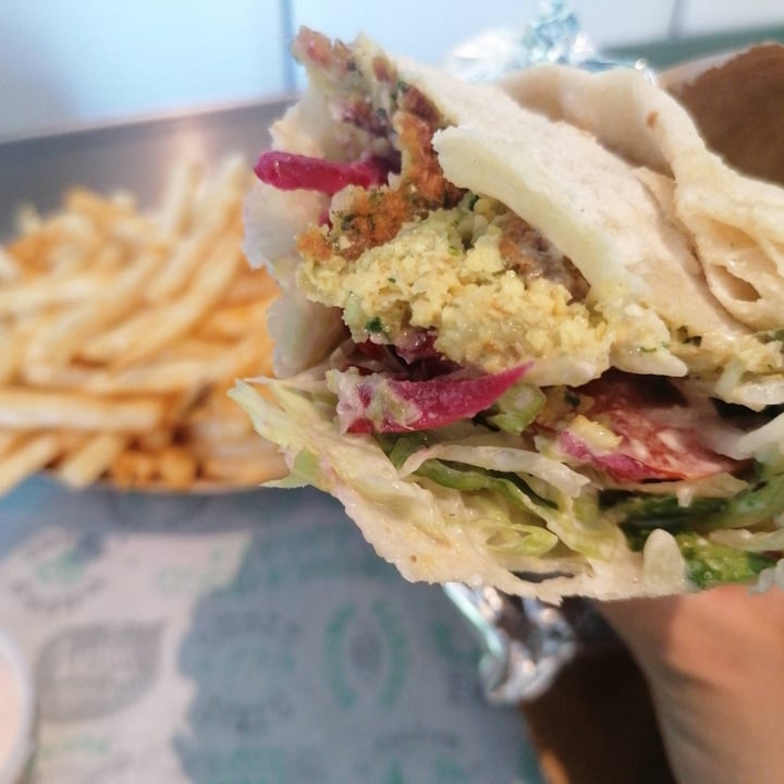 photo of What The Pitta Croydon Falafel Wrap shared by @shoey on  03 Jun 2021 - review