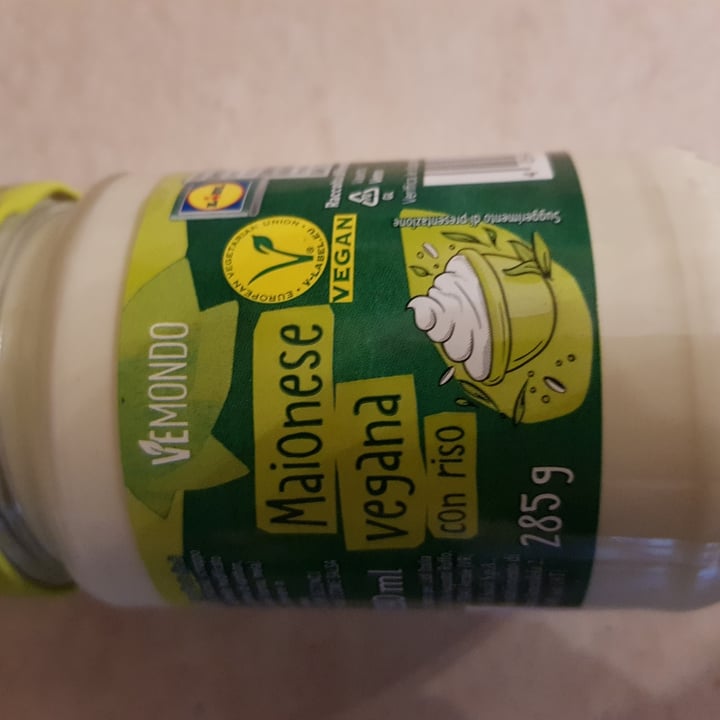 review photo of Vemondo Maionese vegana con riso shared by @tinabefa on 09 May 2022 - review