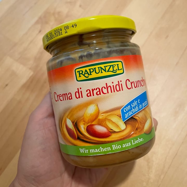 photo of Rapunzel Crema Arachidi Crunchy shared by @sereveggy on  29 May 2022 - review