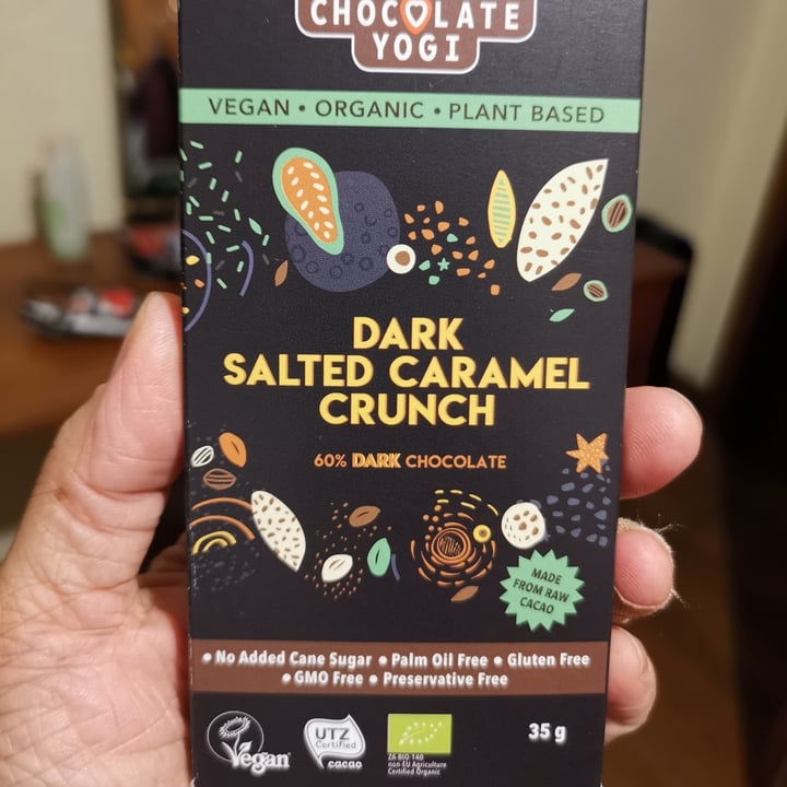 photo of The Chocolate Yogi Dark Salted Caramel Crunch shared by @dahlenehanslo1709 on  02 Apr 2021 - review