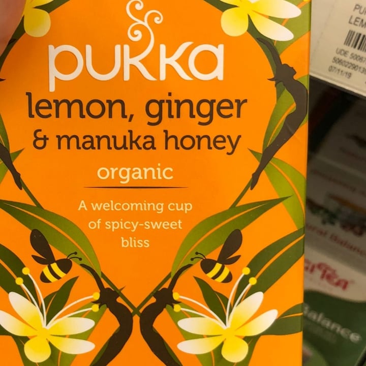 photo of Pukka Lemon, ginger and manuka honey shared by @letsbra on  08 May 2022 - review