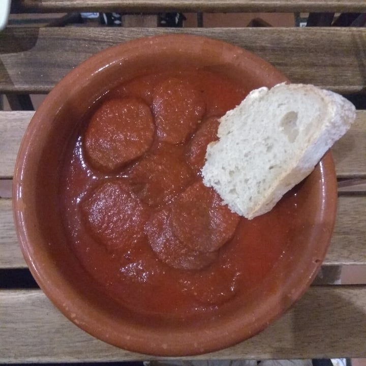 review photo of La Oveja Negra taberna vegana. Chorivegan a La Sidra shared by @murielbrewriel on 07 Nov 2020 - review