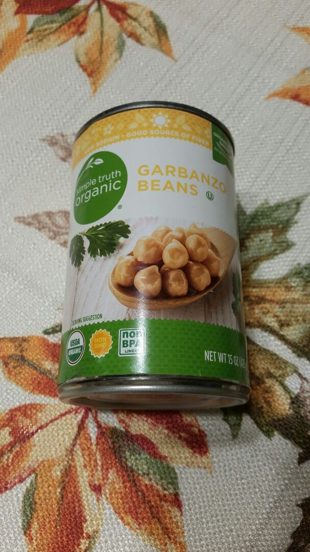 photo of Kroger Marketplace Simple Truth Organic Garbanzo Beans shared by @agreene428 on  01 Dec 2019 - review