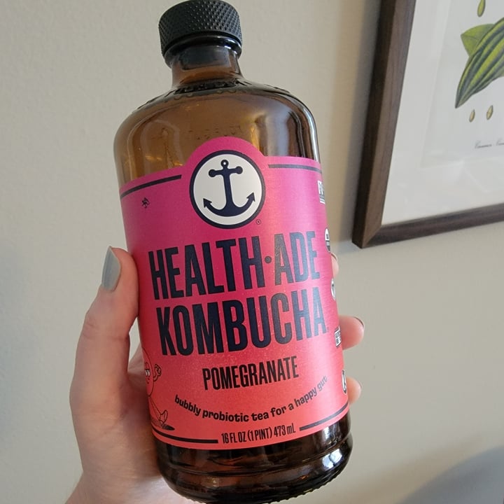 photo of Health-Ade Pomegranate Kombucha shared by @joyfullforgood on  05 Aug 2021 - review