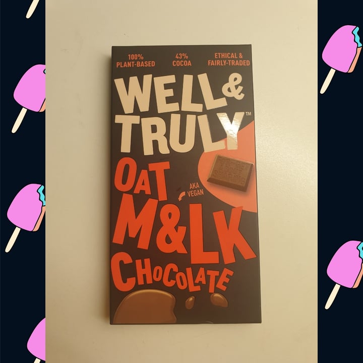review photo of Well and truly Oat M&lk Chocolate shared by @kalex on 16 May 2022 - review