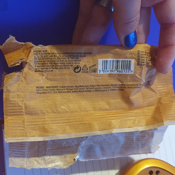 photo of The Body Shop Satsuma Soap shared by @kahle on  29 Sep 2021 - review