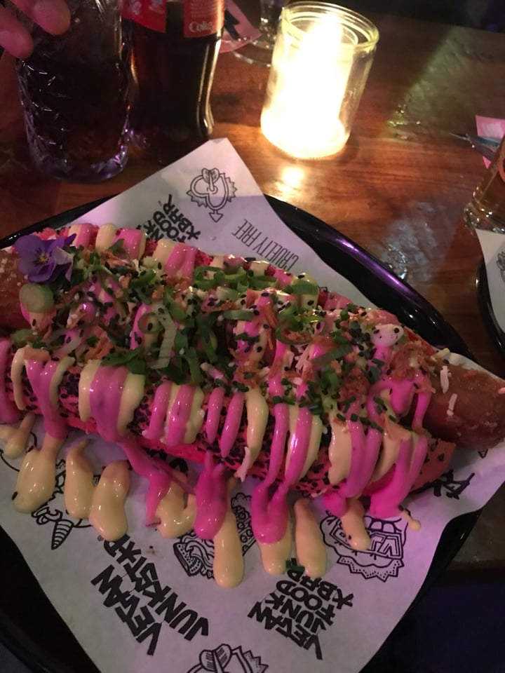 review photo of Vegan Junk Food Bar Pinky Bratwurst XXXL shared by @bloemloete on 23 Nov 2019 - review