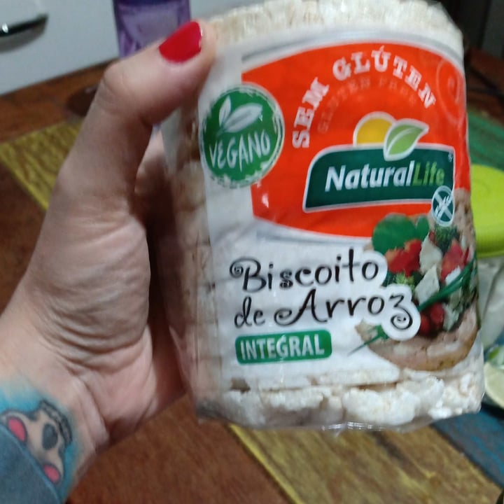 photo of NaturalLife Biscoito de Arroz shared by @vancavaliere on  22 Apr 2022 - review