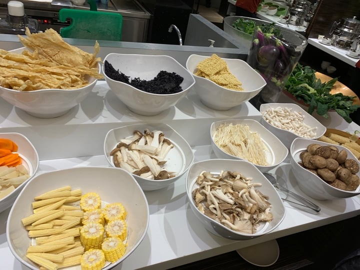 review photo of LingZhi Vegetarian - Velocity@Novena Lingzhi steamboat - omnipork ball shared by @muni on 26 Oct 2019 - review