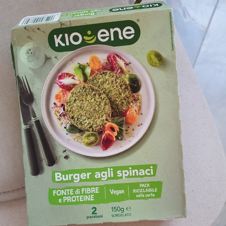 photo of Kioene Burger agli Spinaci shared by @lmolr on  28 Jan 2022 - review