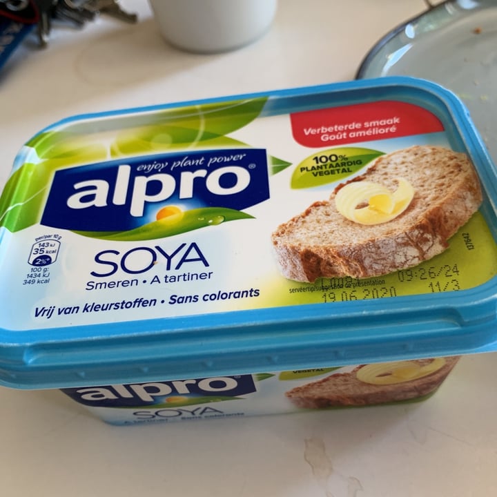 photo of Alpro Soya butter shared by @bertus on  27 May 2020 - review