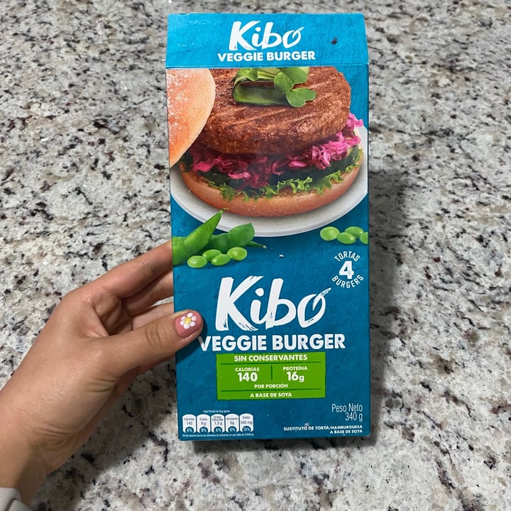 photo of Kibo Veggie Burguer shared by @sofie14 on  10 Jul 2021 - review