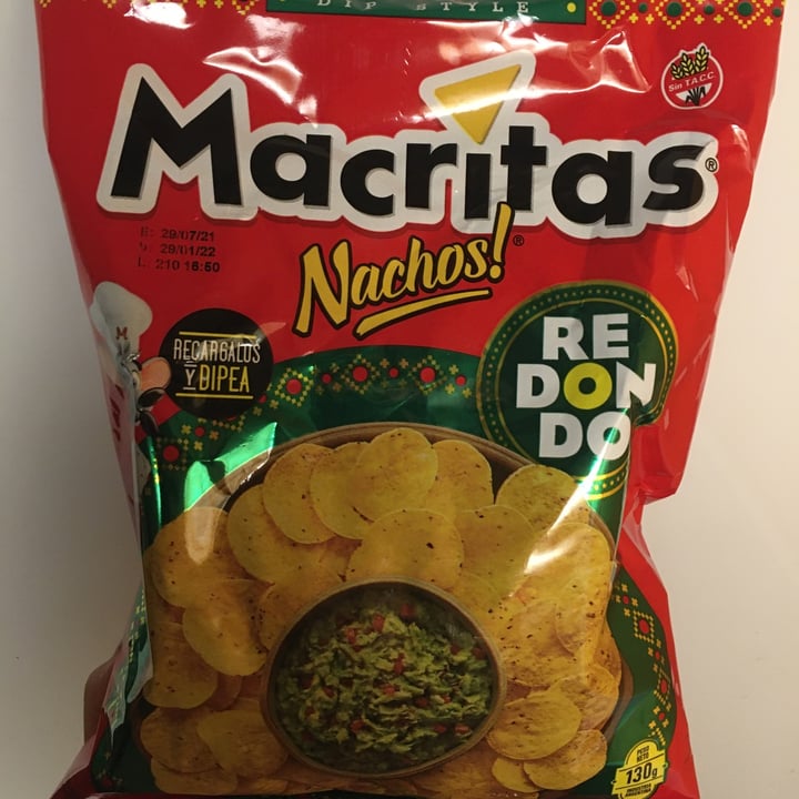 photo of Macritas Nachos Redondos shared by @oriest on  02 Oct 2021 - review