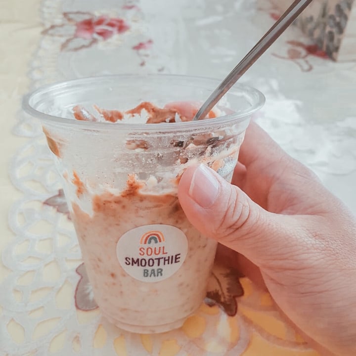 review photo of Soul Smoothie Bar Blueberry Coconut Overnight Oats shared by @withwendy on 06 Feb 2021 - review