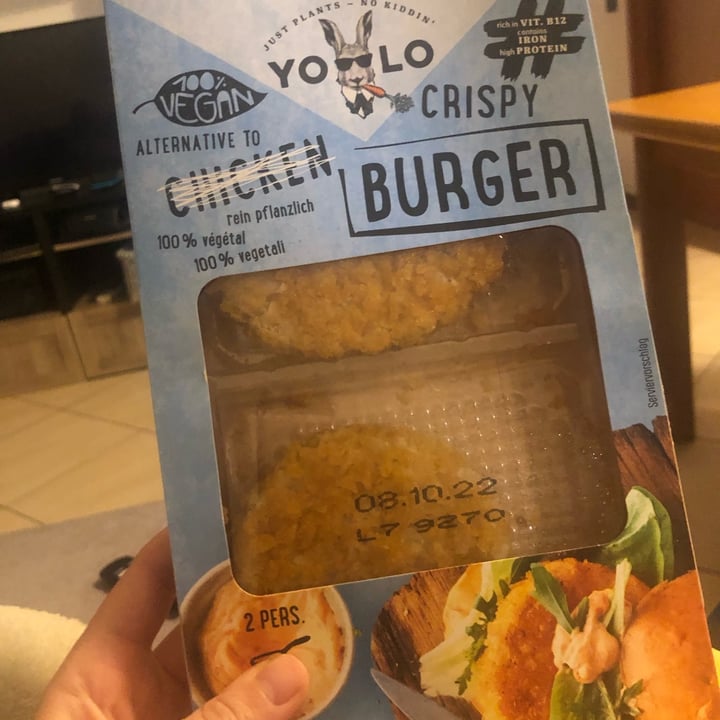 photo of Yolo Crispy Burger shared by @sara1992 on  11 Oct 2022 - review