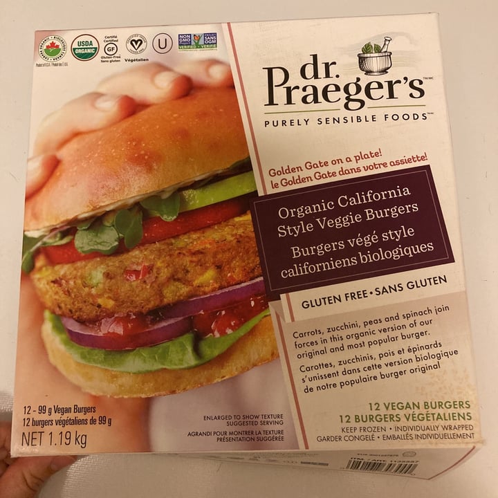 photo of Dr. Praeger's California Veggie Burgers shared by @daisymarley on  13 Jun 2021 - review