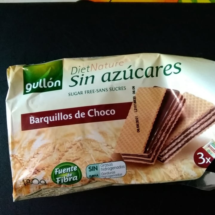 photo of Gullón Zero Sin Azúcares Barquillos Chocolate shared by @rosaliab on  24 Oct 2020 - review