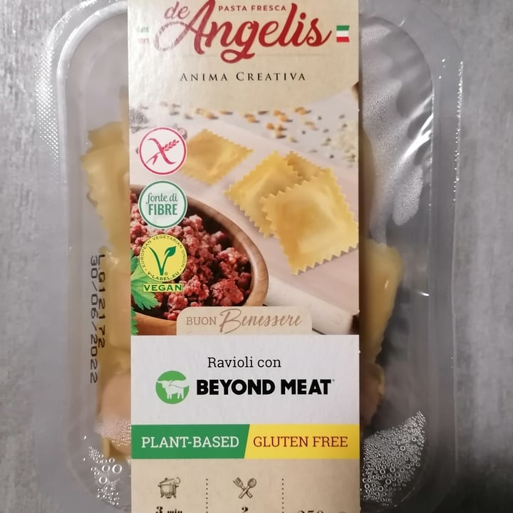 photo of PASTA FRESCA de Angelis Ravioli con beyond meat shared by @greti on  10 Jun 2022 - review