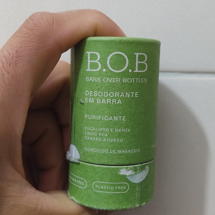 photo of bob BOB Desodorante Em Barra Intensivo shared by @felps on  10 Oct 2022 - review