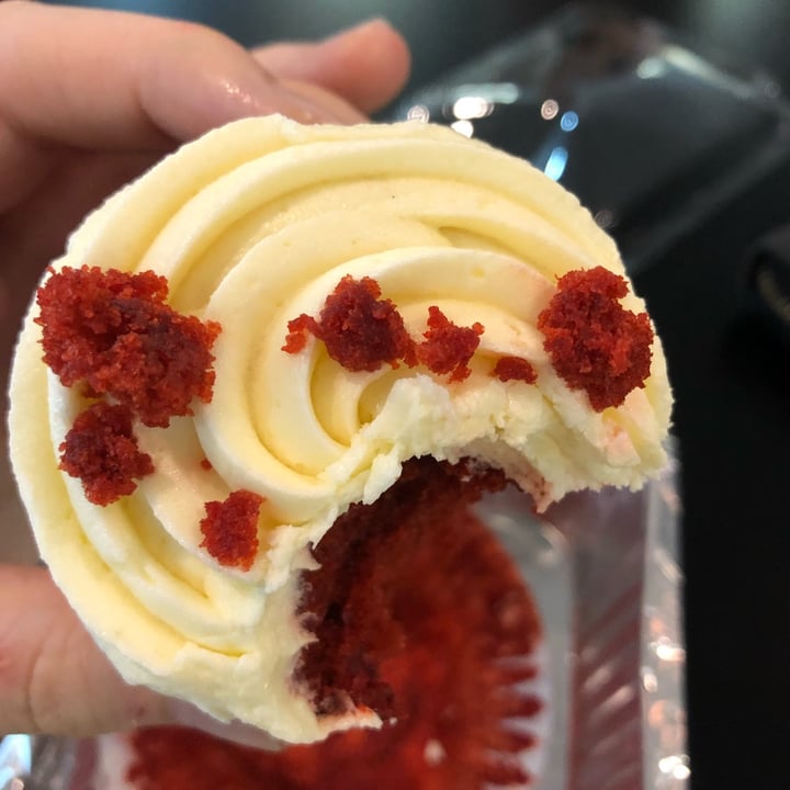 review photo of The Vegan Chef Sandton Red velvet cupcake shared by @herb_ivore98 on 07 Mar 2022 - review
