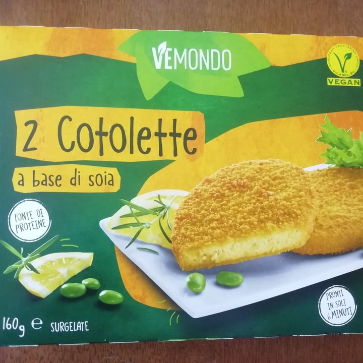 photo of Vemondo 2 Cotolette a Base di Soia shared by @flowerlollypop on  28 Mar 2022 - review