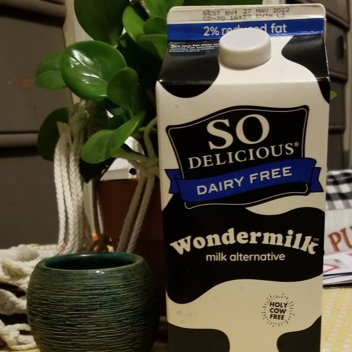 photo of So Delicious Dairy Free Wondermilk shared by @cheezeplease on  29 Apr 2022 - review
