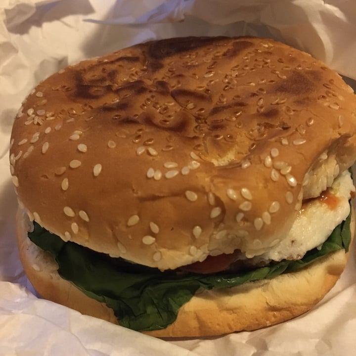 photo of Vegarum Burger falafel shared by @ximenamachete on  07 Nov 2020 - review