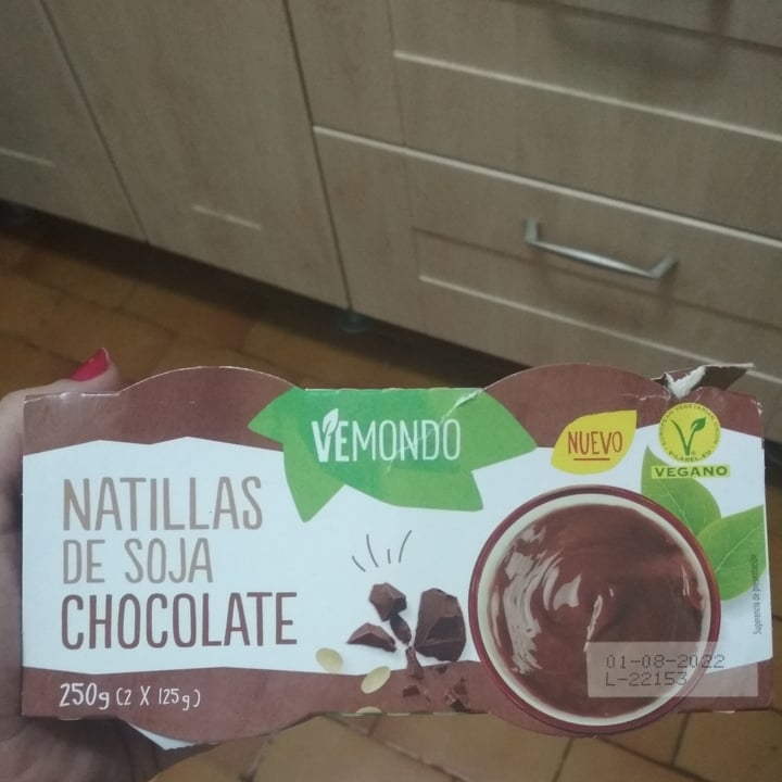 photo of Vemondo Natillas de Soja - Sabor Chocolate shared by @lide on  11 Jul 2022 - review