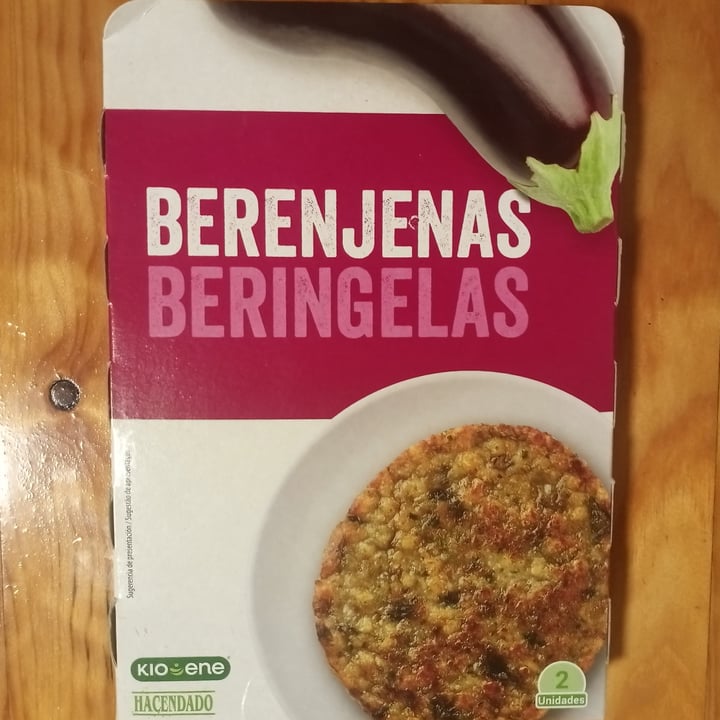 photo of Hacendado Hamburguesas Vegetales con berenjenas shared by @titoherbito on  15 Dec 2022 - review
