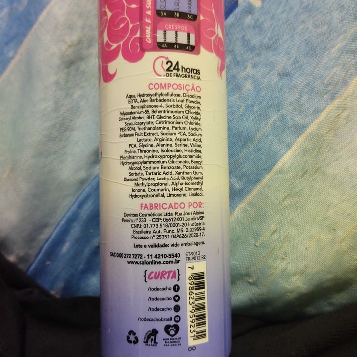 photo of Salon line Ativador De Cachos Salon Line #to de cachos shared by @flaviasnt on  12 Oct 2022 - review