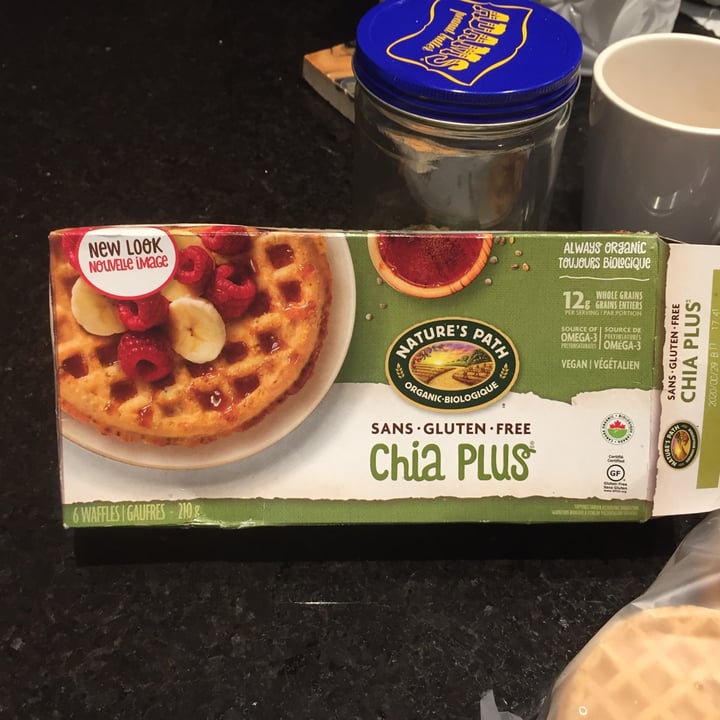 photo of Nature's Path Foods Chia Plus Vegan Waffles shared by @malarky on  11 Jan 2021 - review