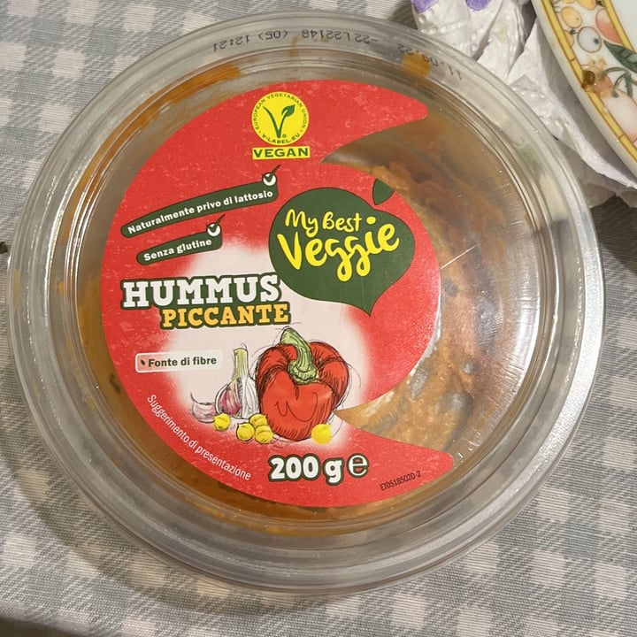 photo of My Best Veggie Hummus Piccante shared by @parruccone on  11 Sep 2022 - review