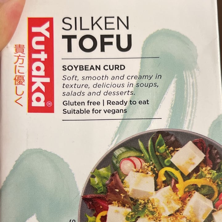 photo of Yutaka Silken tofu shared by @vegmom75 on  22 Mar 2022 - review