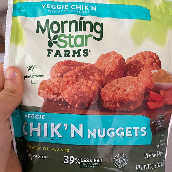 photo of MorningStar Farms Veggie Chik’ N Nuggets shared by @michdmz on  04 Aug 2021 - review