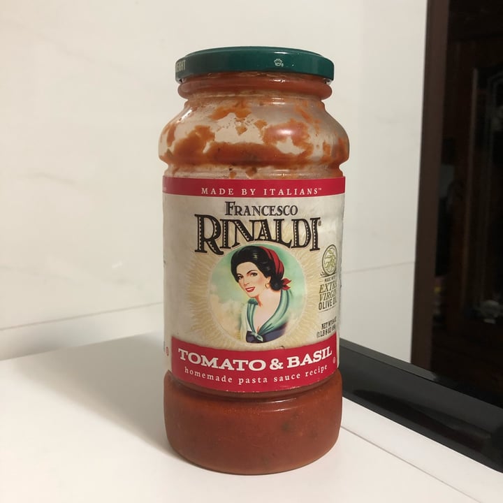 review photo of Francesco Rinaldi tomato & basil homemade pasta sauce recipe shared by @xxxiaxxx on 06 Feb 2023 - review