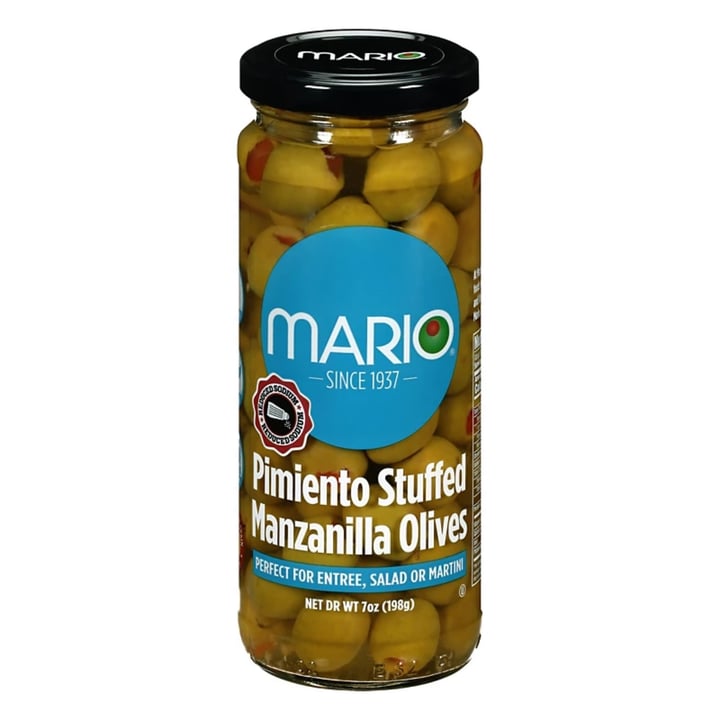 photo of Mario Mario Pimento Stuffed Manzanilla Olives shared by @mcmuelle on  08 May 2022 - review
