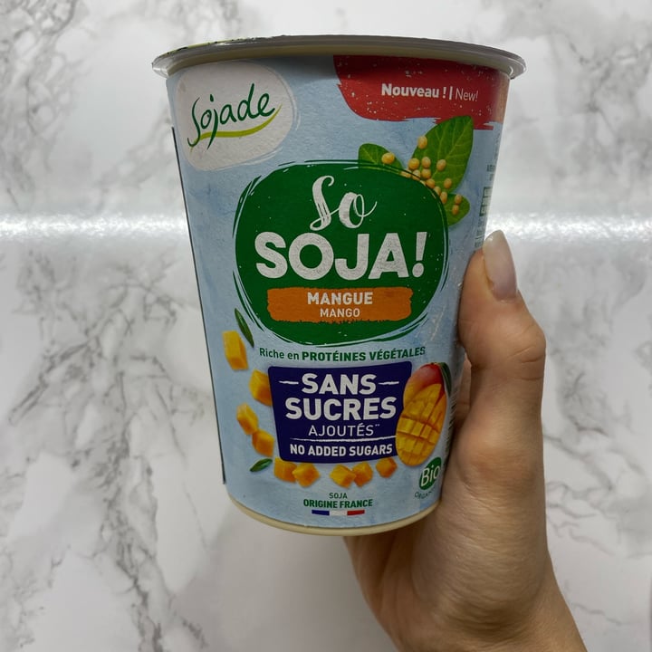 photo of So soja! yogurt al mango shared by @elisatreccani on  19 Aug 2022 - review