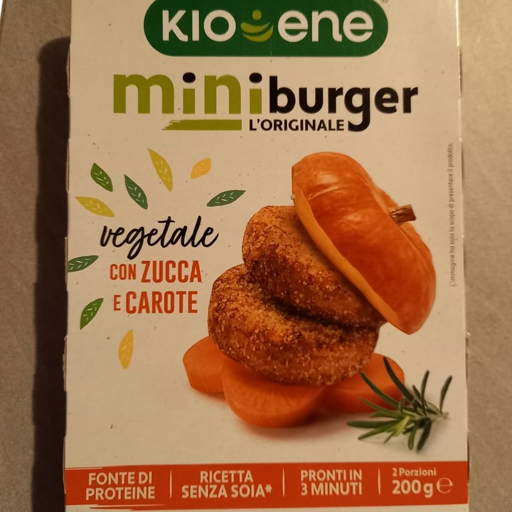 photo of Kioene Mini Burger Zucca E Carote shared by @naos31 on  22 Jan 2022 - review