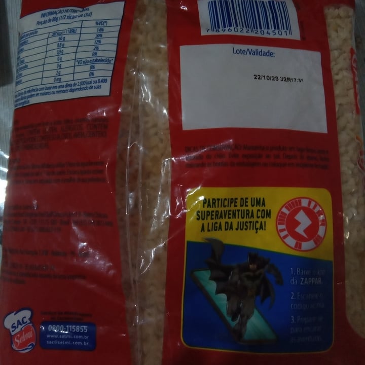 review photo of Galo Macarrão de sêmola alfabeto shared by @isaavegan on 10 Feb 2022 - review