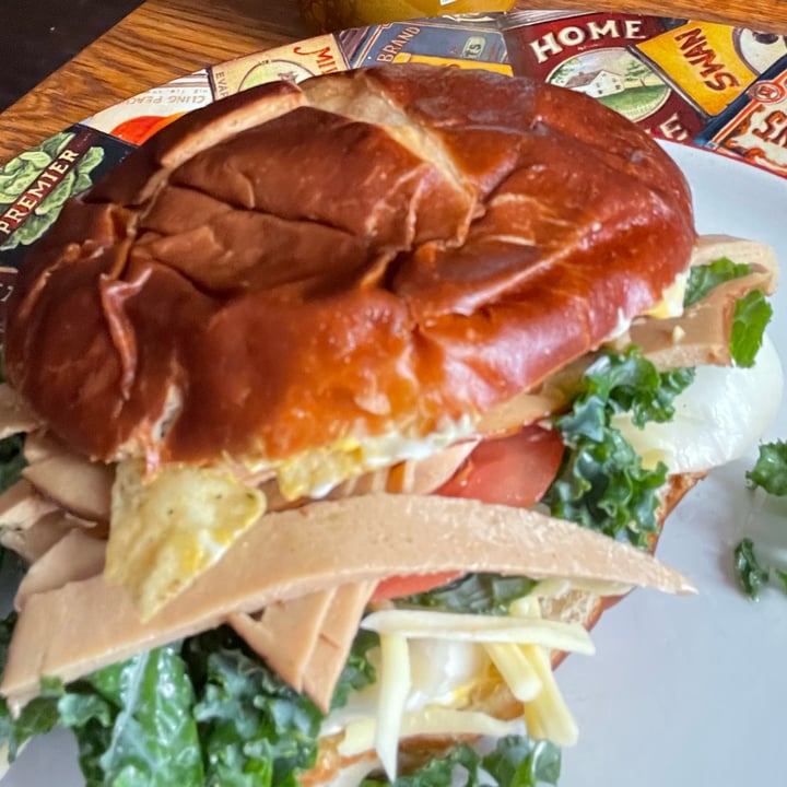 review photo of Pretzilla Soft Pretzel Burger Buns shared by @joshuajoseph365 on 12 Oct 2021 - review