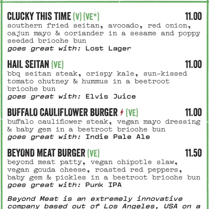 photo of BrewDog Nice Cauliflower buffalo Burger shared by @nordicplant on  24 Mar 2022 - review