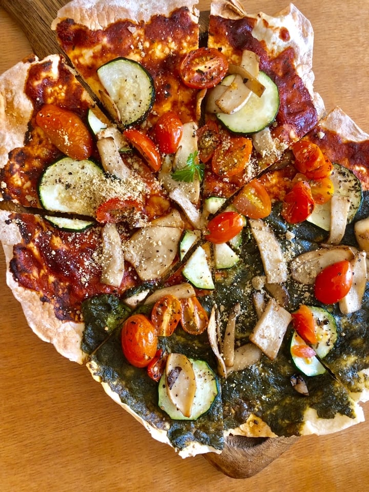 photo of Wholey Wonder Vegan Cafe and Yoga Studio (Penang) Wholey Pizza shared by @kareechan on  25 Oct 2019 - review