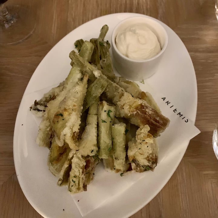 photo of Artemis Grill Crispy Fried Artichokes shared by @jashment on  28 May 2021 - review