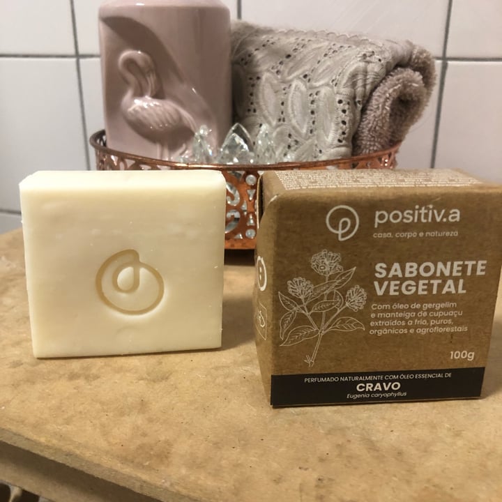 review photo of Positiv.a Sabonete Vegetal Cravo shared by @lisandre on 16 Jun 2022 - review