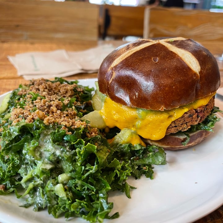 photo of Love Life Cafe Voted “best veggie burger in America” shared by @sangria on  29 Jan 2022 - review