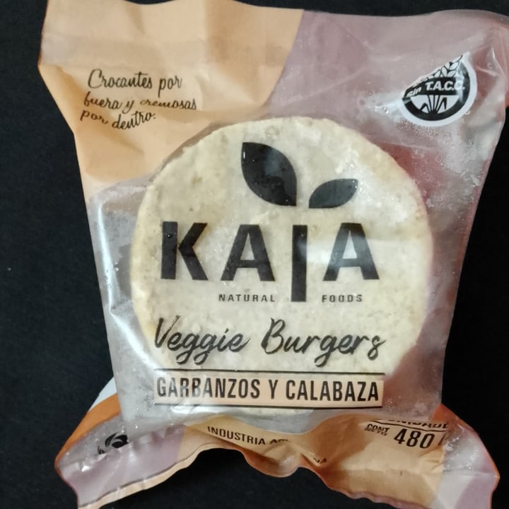 photo of Kaia Natural Foods Medallones de Garbanzos Y Calabaza shared by @luzveg21 on  07 Jul 2022 - review