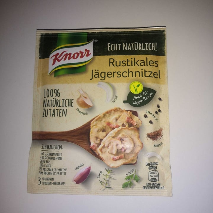 photo of Knorr Rustikales Jägerschnitzel shared by @shika on  05 Feb 2020 - review