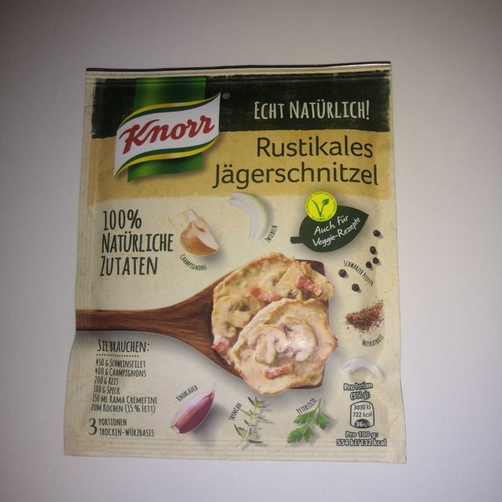 review photo of Knorr Rustikales Jägerschnitzel shared by @shika on 05 Feb 2020 - review