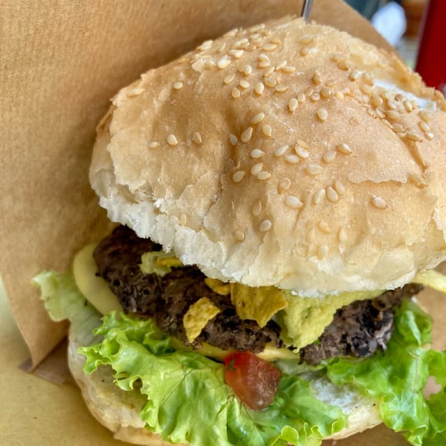 Foto do prato “Smash Black Bean”