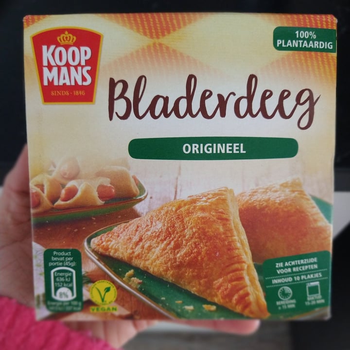 photo of Koopmans Bladerdeeg origineel shared by @natbressan on  16 Apr 2022 - review
